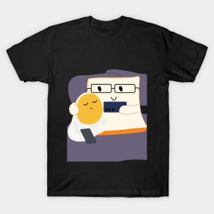 Asleep next to you What The Egg T-Shirt